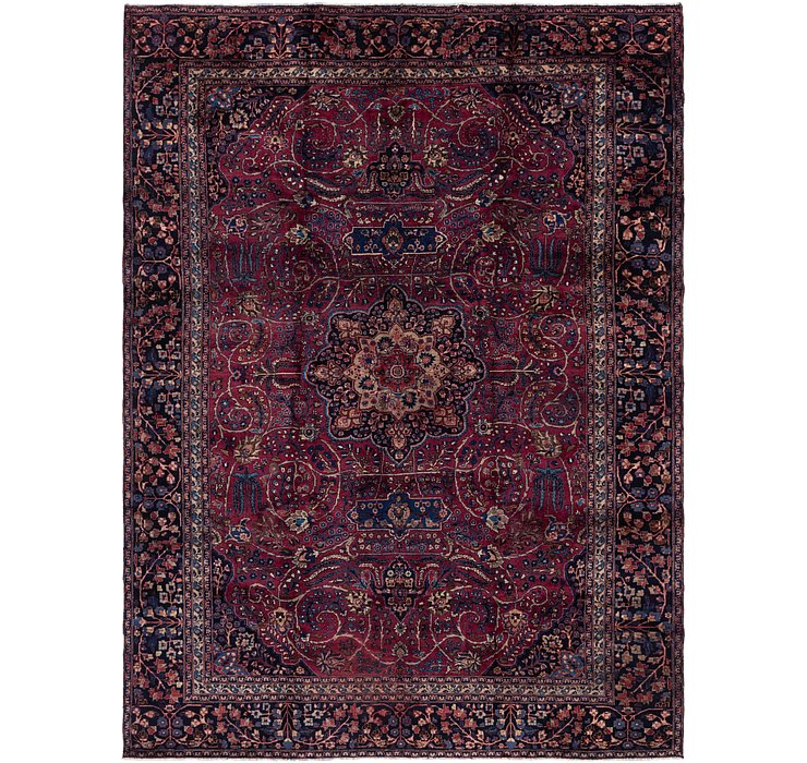 9' 3 x 12' 9 Mashad Persian Rug