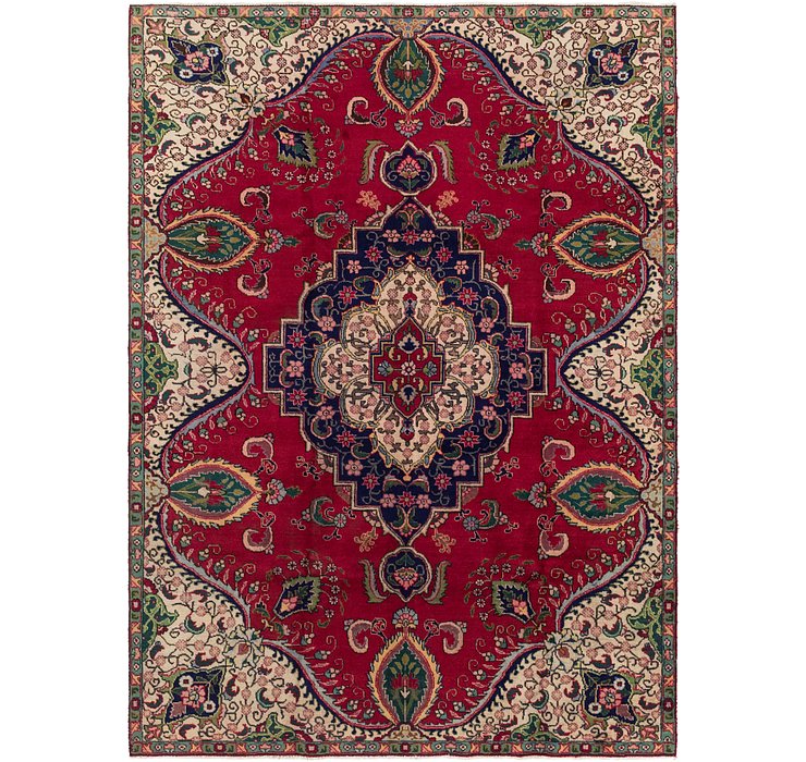 8' x 10' 10 Tabriz Persian Rug