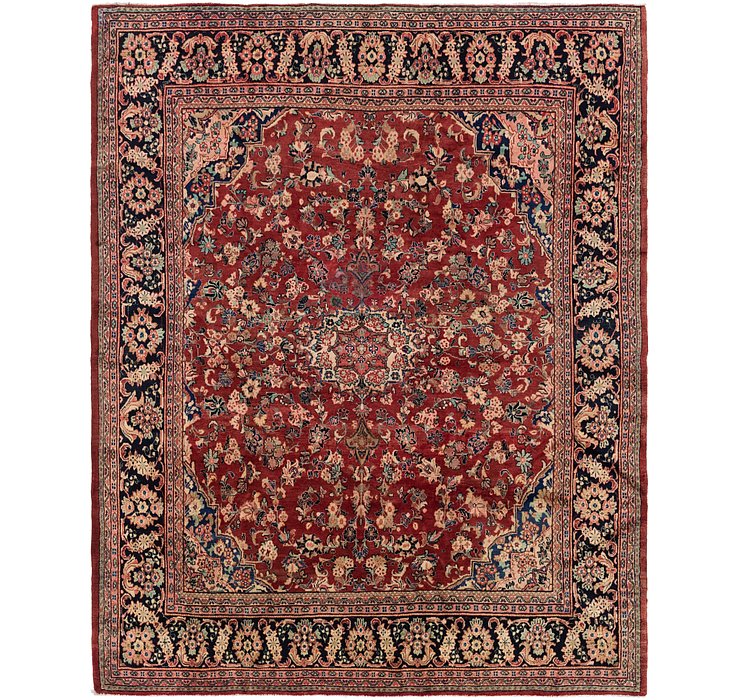 10' x 12' Meshkabad Persian Rug