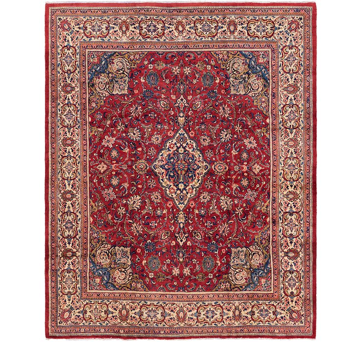 9' 3 x 12' 8 Meshkabad Persian Rug