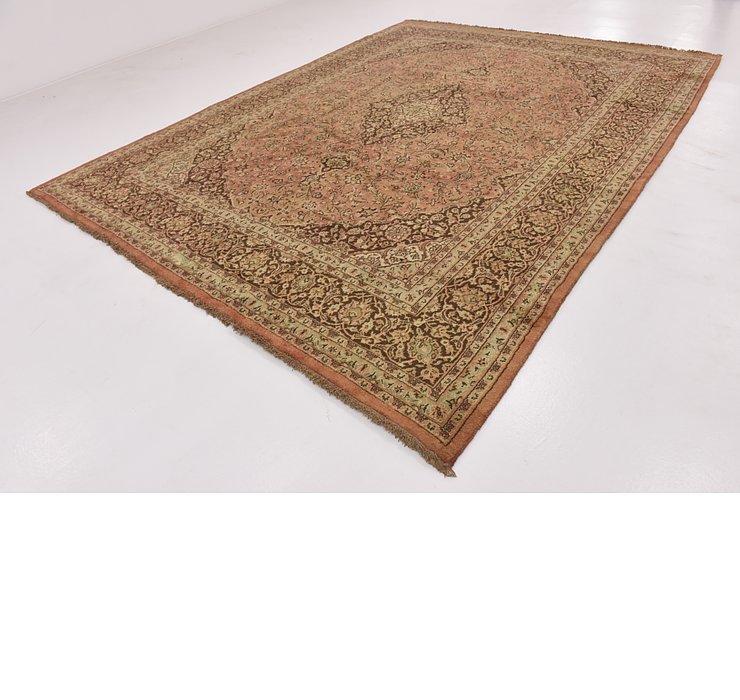 HandKnotted 9' 10 x 13' Mashad Persian Rug