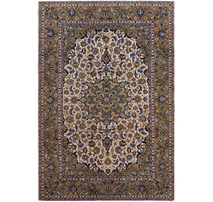 7' 10 x 11' 8 Kashan Persian Rug