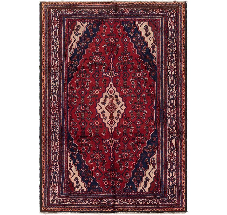6' 7 x 9' 8 Hamedan Persian Rug