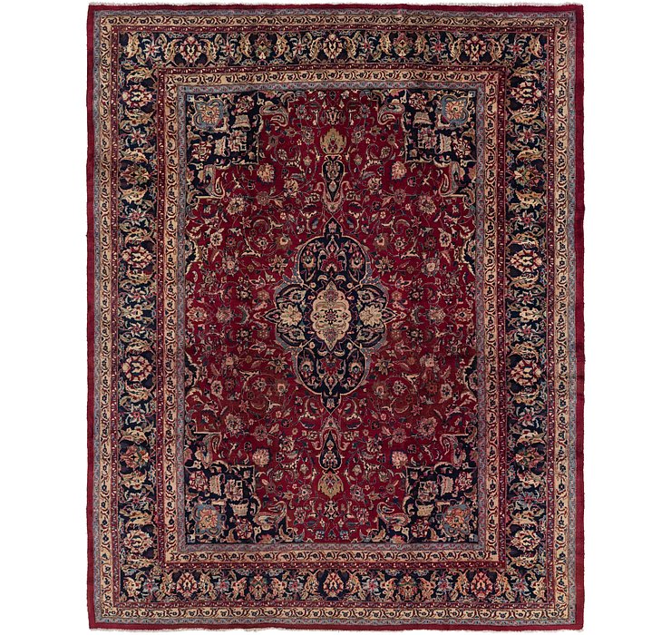 9' 10 x 12' 6 Mashad Persian Rug