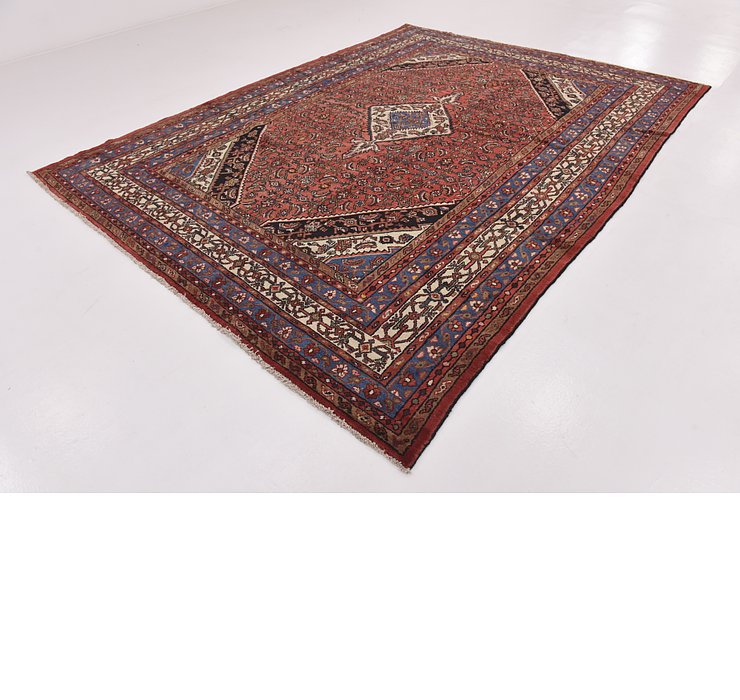 8' 5 x 11' 7 Hamedan Persian Rug