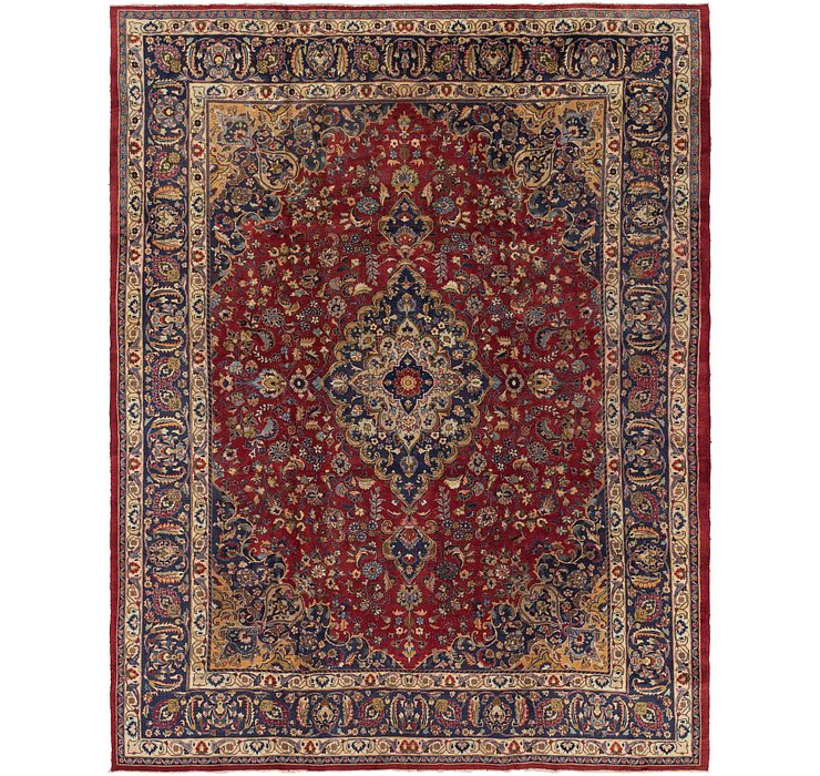 9' 6 x 12' 6 Mashad Persian Rug