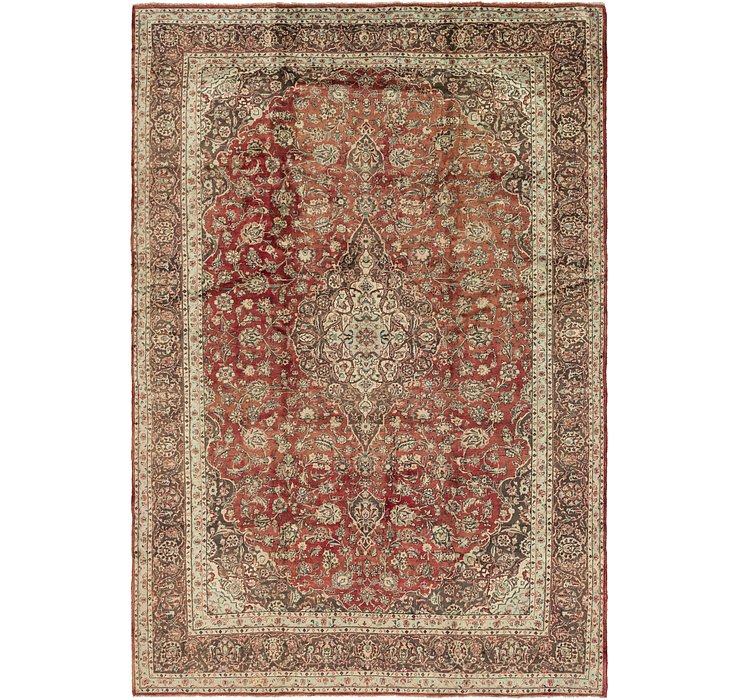 9' 8 x 14' Kashan Persian Rug