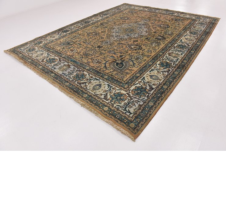 HandKnotted 10' x 12' 9 Tabriz Persian Rug