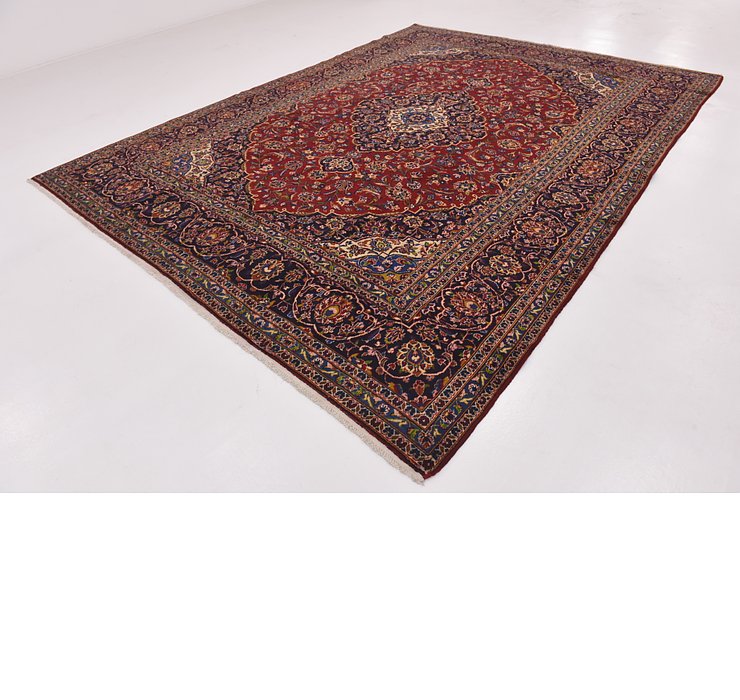 HandKnotted 9' 7 x 12' 10 Kashan Persian Rug