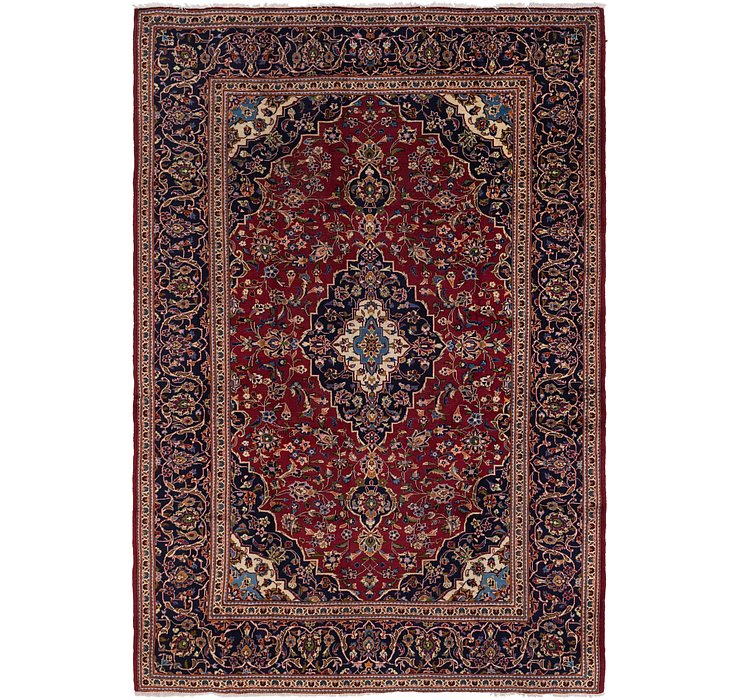 8' x 11' 9 Kashan Persian Rug