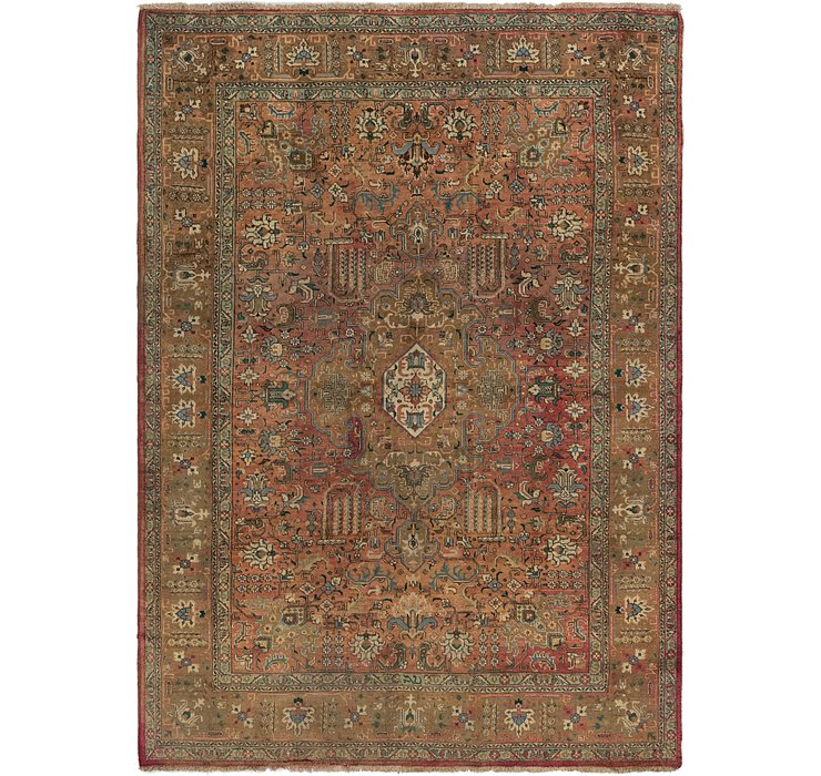 7' x 10' Tabriz Persian Rug