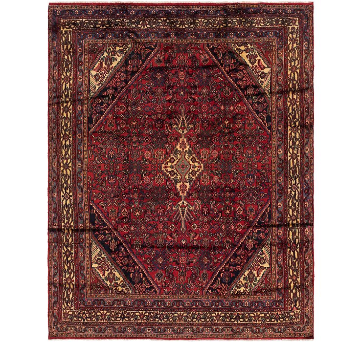 9' 2 x 11' 7 Hamedan Persian Rug