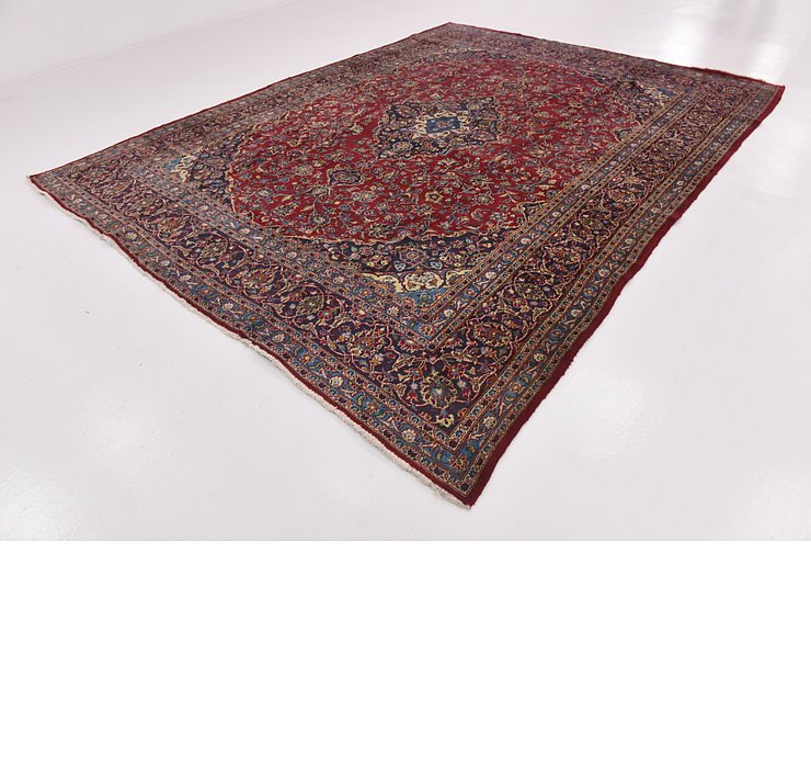 HandKnotted 9' 6 x 12' 6 Mashad Persian Rug