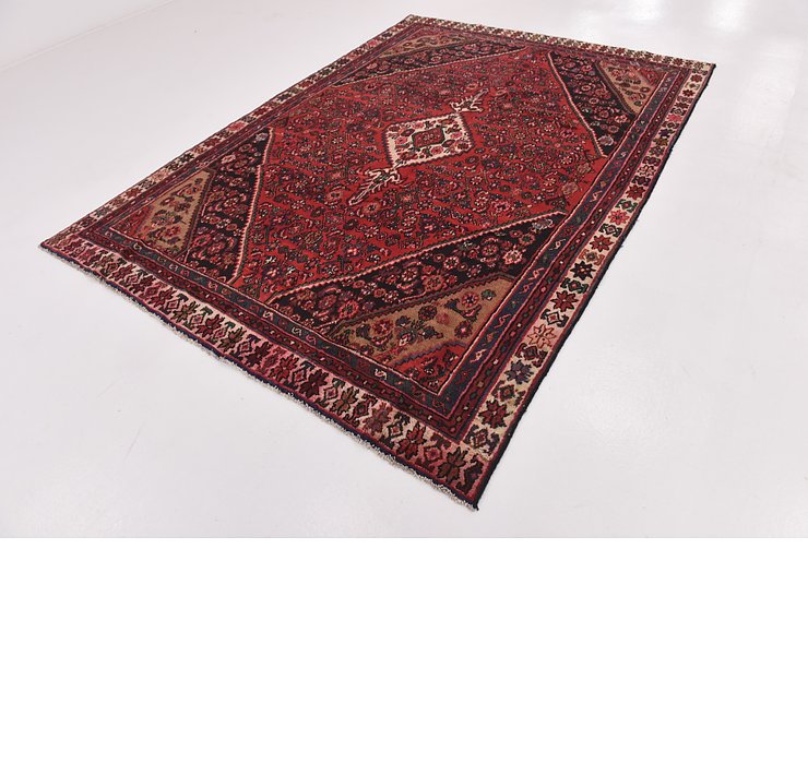HandKnotted 6' 8 x 9' 6 Hamedan Persian Rug