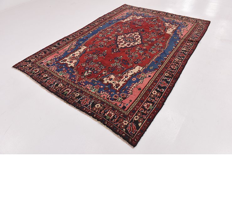 HandKnotted 6' 8 x 9' 7 Hamedan Persian Rug