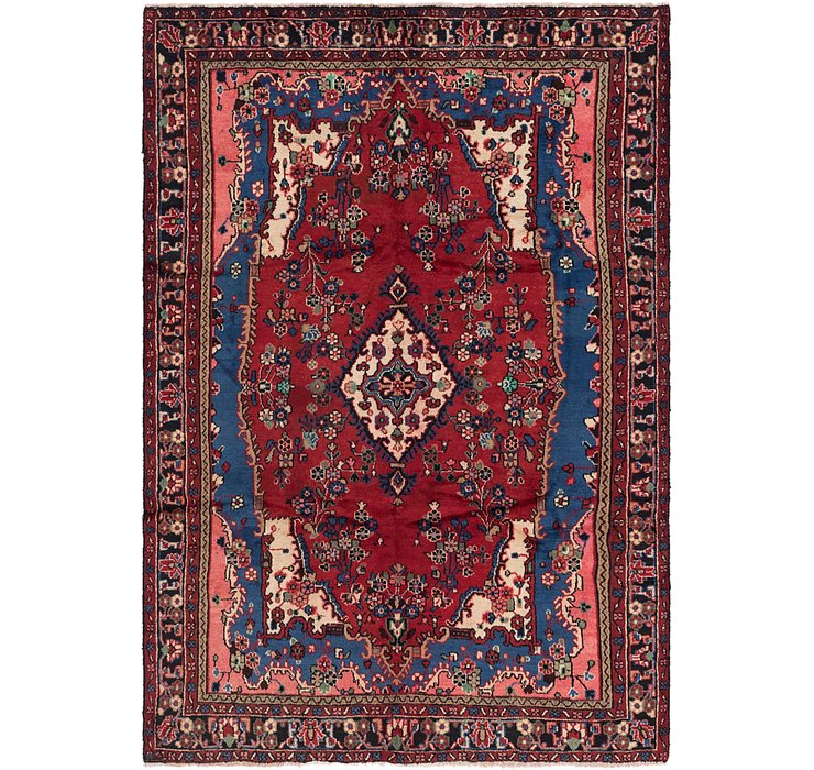 6' 8 x 9' 7 Hamedan Persian Rug