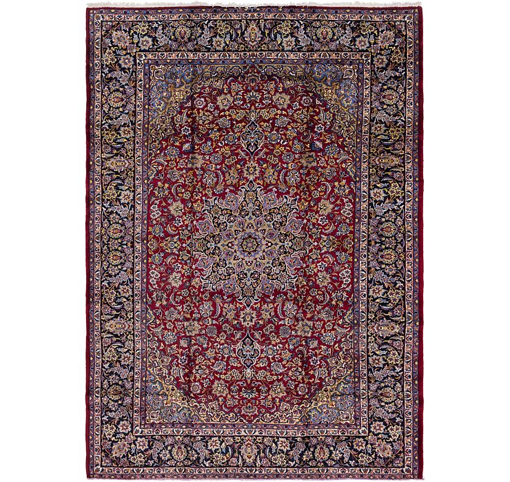 9' 6 x 13' 9 Isfahan Persian Rug