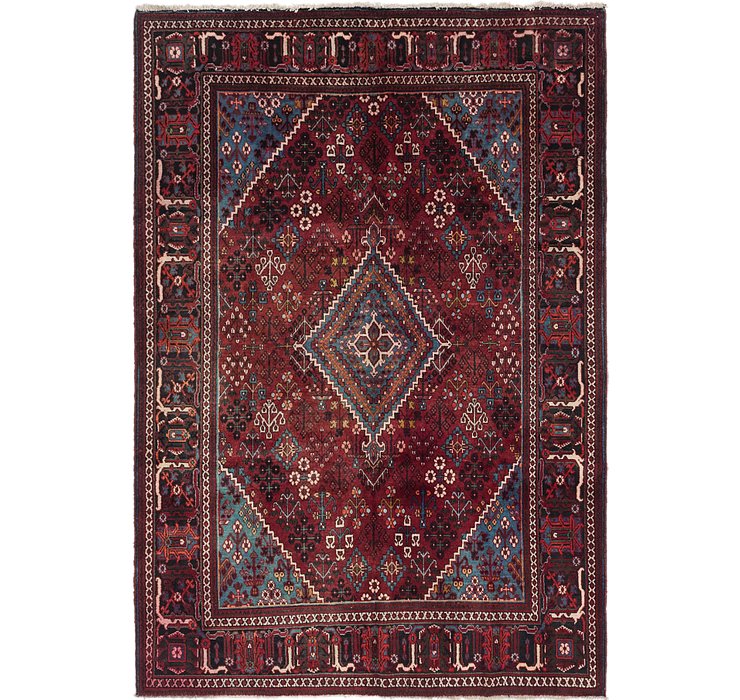 7' x 10' 4 Joshaghan Persian Rug