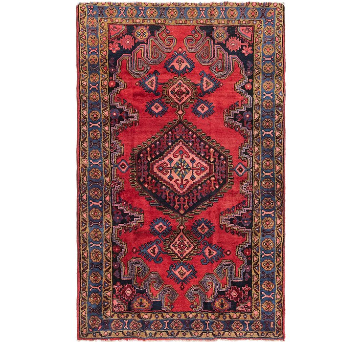 4' 9 x 7' 4 Viss Persian Rug