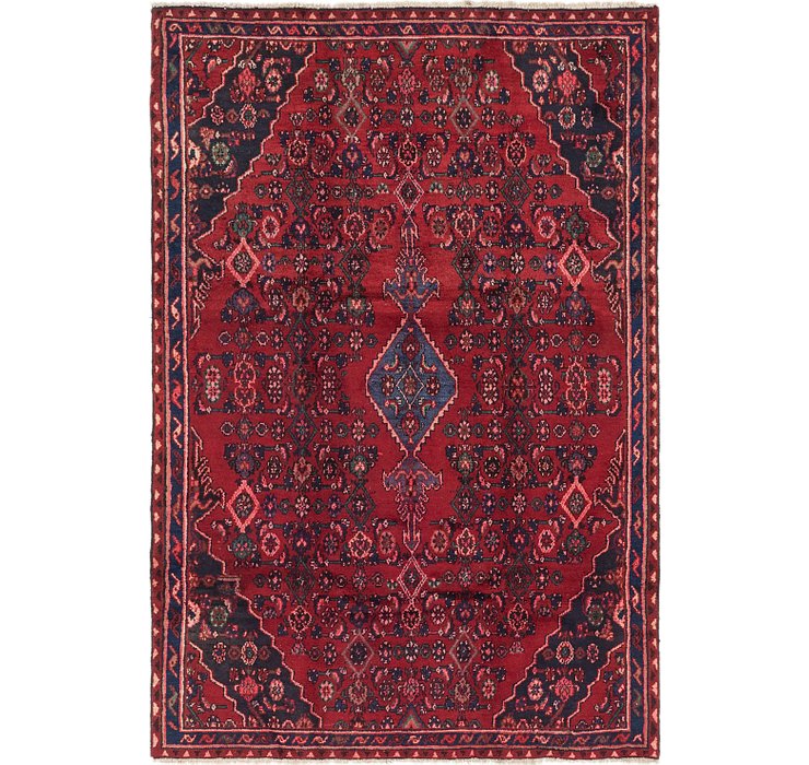 5' 8 x 8' 7 Hamedan Persian Rug