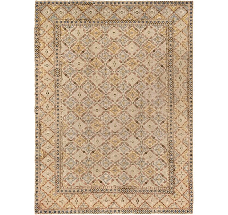 8' 9 x 11' 7 Kashan Persian Rug