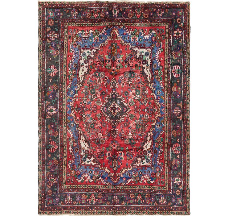 6' 9 x 9' 6 Hamedan Persian Rug