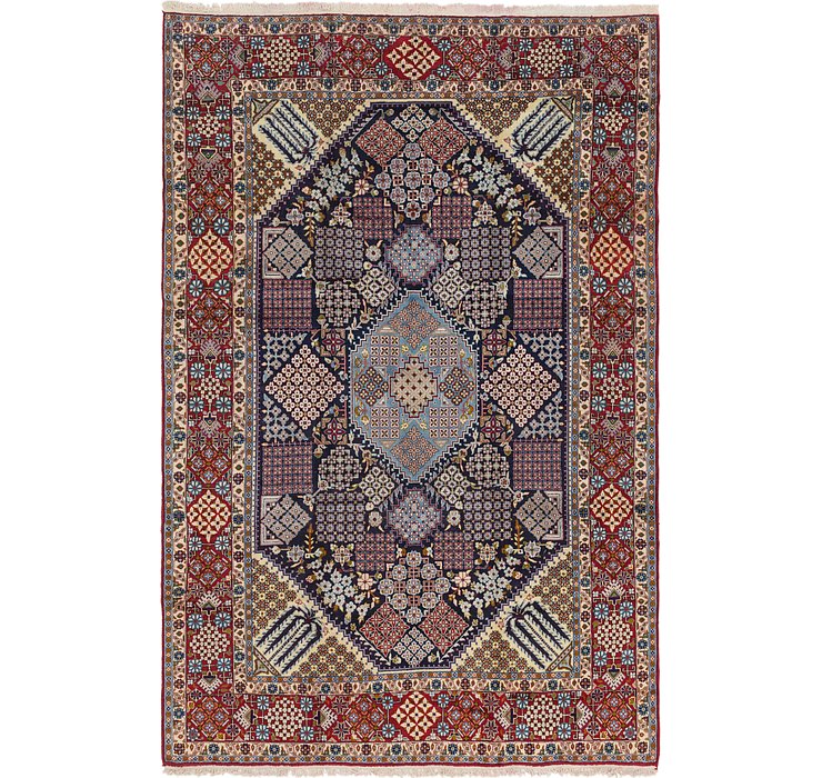 9' 5 x 13' 10 Isfahan Persian Rug