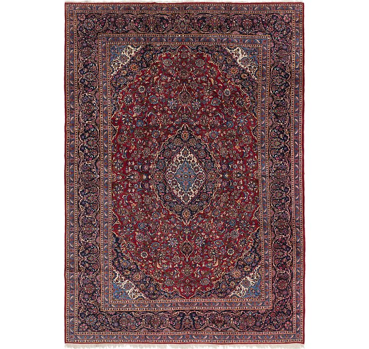 9' 7 x 13' 10 Kashan Persian Rug
