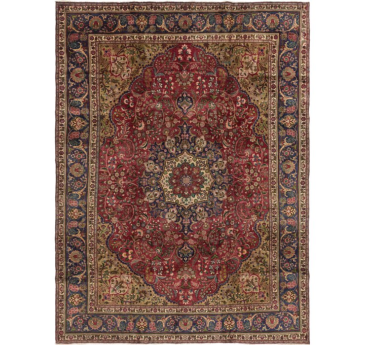 9' 4 x 13' Mashad Persian Rug
