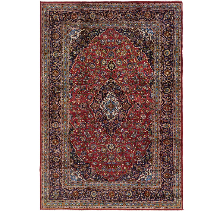 9' 2 x 14' Kashan Persian Rug