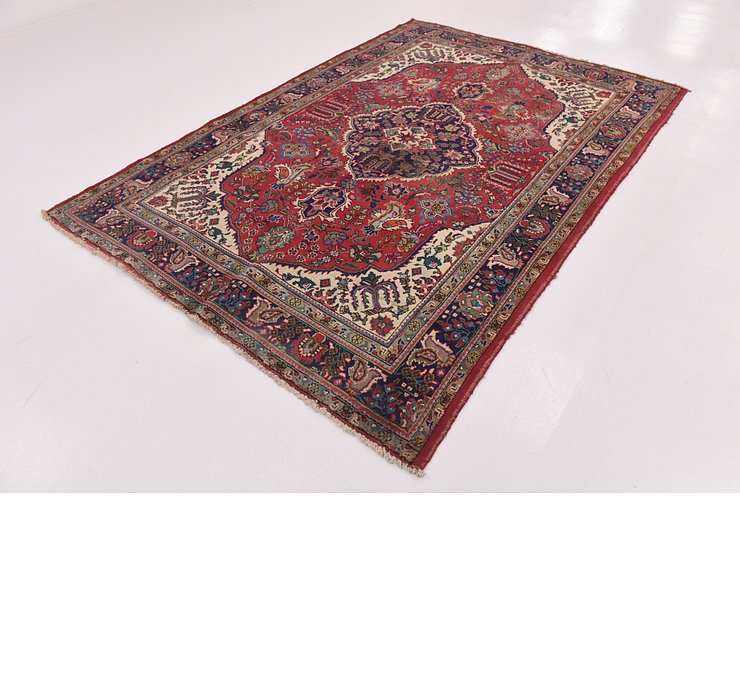 6' 5 x 9' 7 Tabriz Persian Rug
