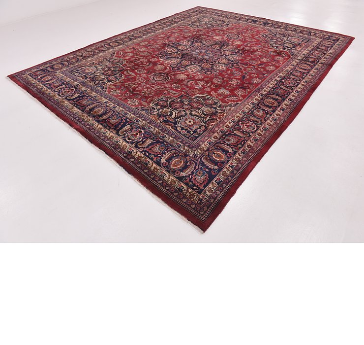 9' 9 x 12' 10 Mashad Persian Rug