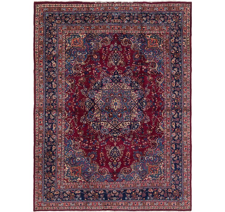 9' 7 x 12' 10 Mashad Persian Rug