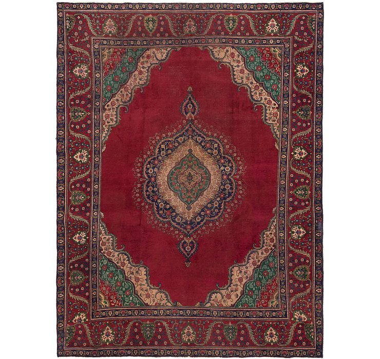 9' x 12' 7 Tabriz Persian Rug