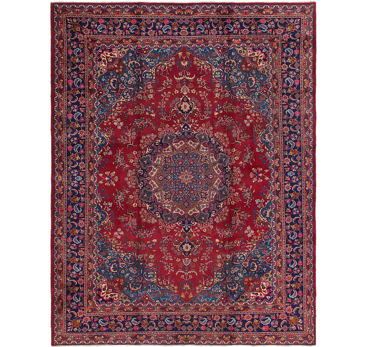 9' 10 x 12' 8 Mashad Persian Rug