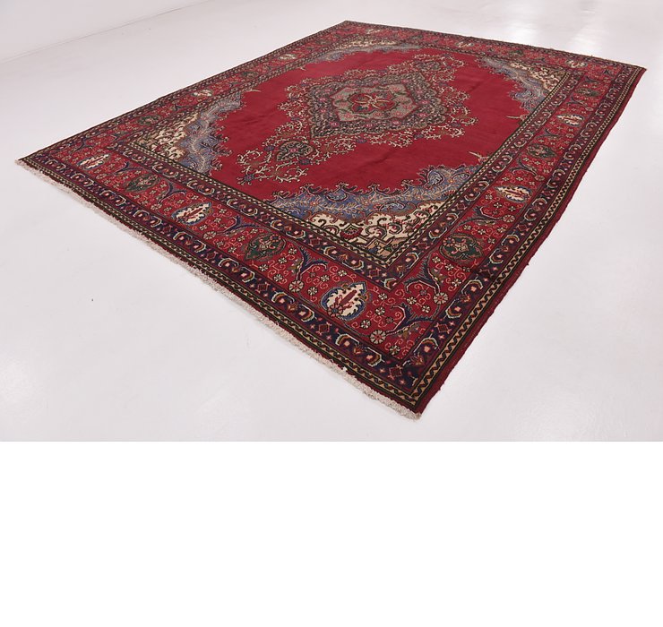 HandKnotted 10' x 12' Tabriz Persian Rug