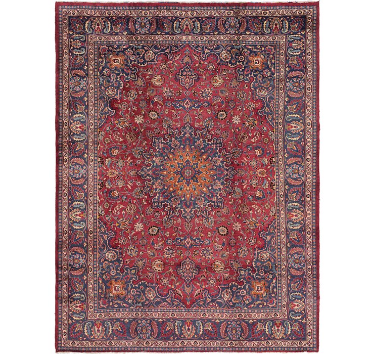 9' 7 x 12' 9 Mashad Persian Rug