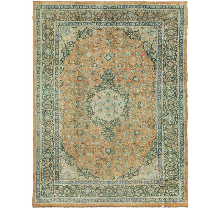 9' 10 x 13' Mashad Persian Rug