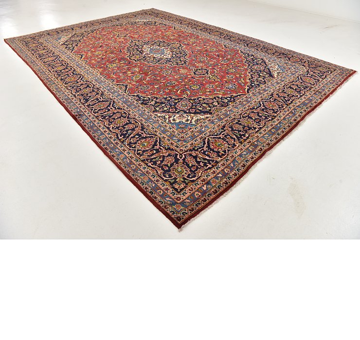 9' 5 x 13' 4 Kashan Persian Rug