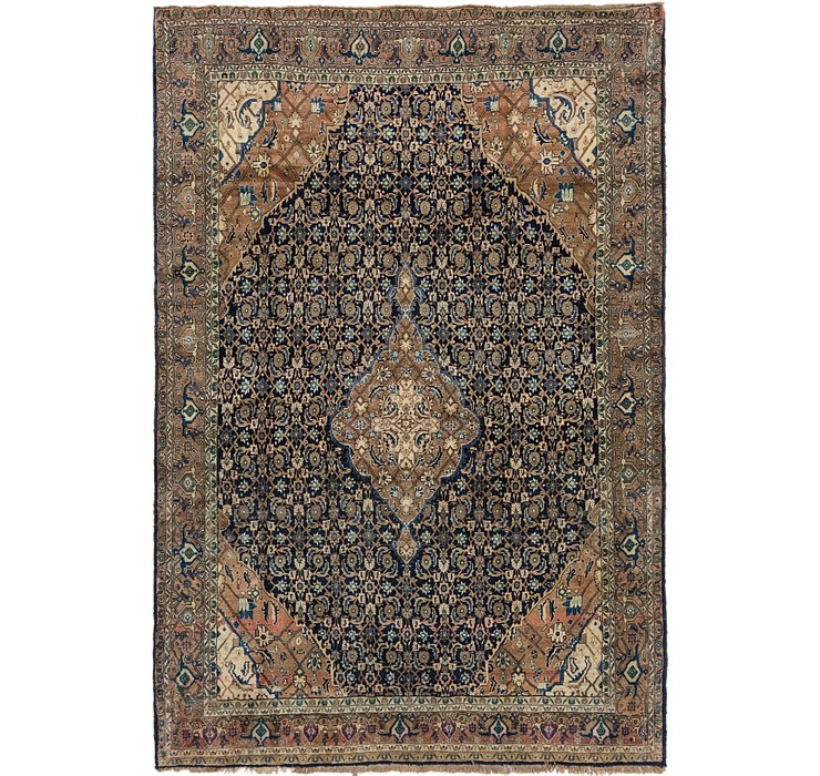 6' 9 x 10' Ardabil Persian Rug