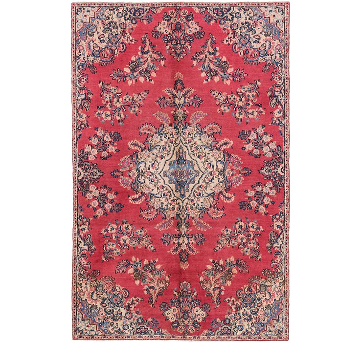 5' 10 x 9' 2 Hamedan Persian Rug
