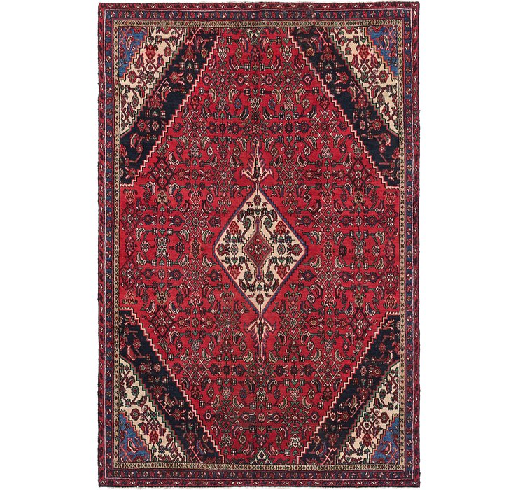 6' 5 x 9' 10 Hamedan Persian Rug