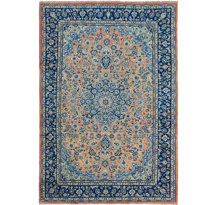 8' 4 x 12' 10 Isfahan Persian Rug