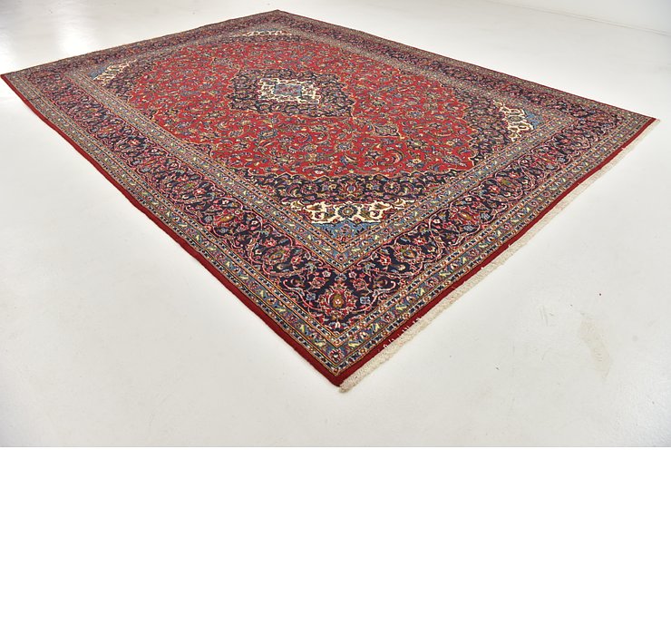 9' 8 x 13' Kashan Persian Rug