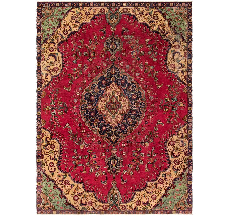 7' 6 x 10' 3 Tabriz Persian Rug