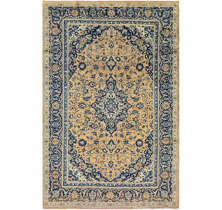 8' x 12' Kashan Persian Rug