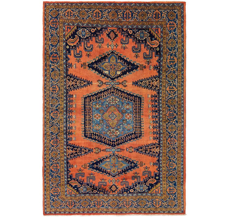 7' 8 x 12' Viss Persian Rug