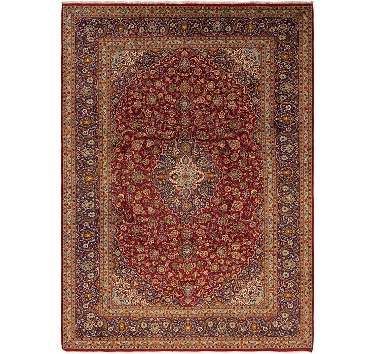 9' 9 x 13' 6 Kashan Persian Rug