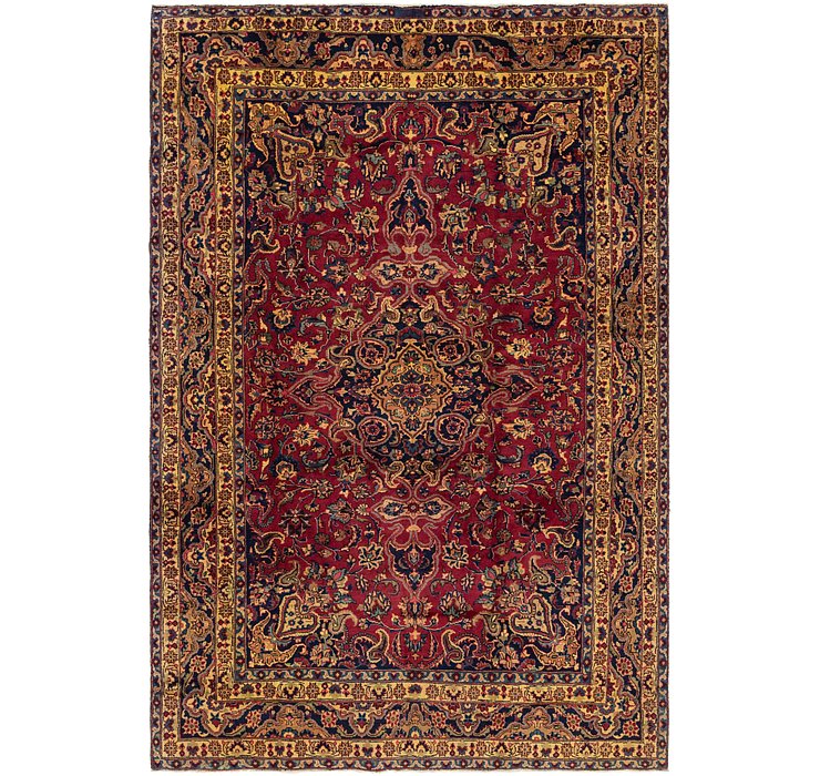 235cm x 353cm Mashad Persian Rug