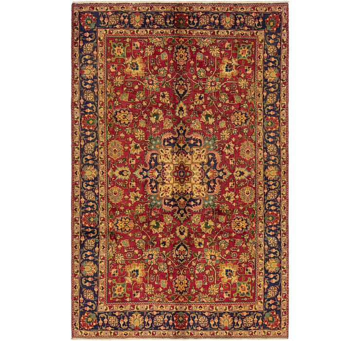 6' 3 x 9' 9 Tabriz Persian Rug